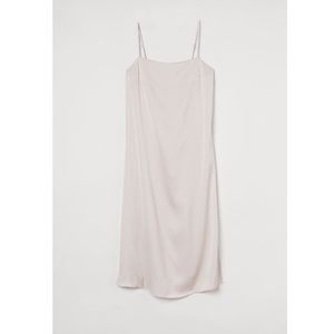 Satin slip dress